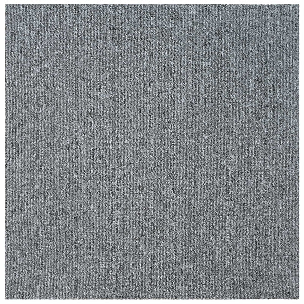Matto laatta Vaaleanharmaa 50 x 50 cm 20 kpl PP ja Bitumi