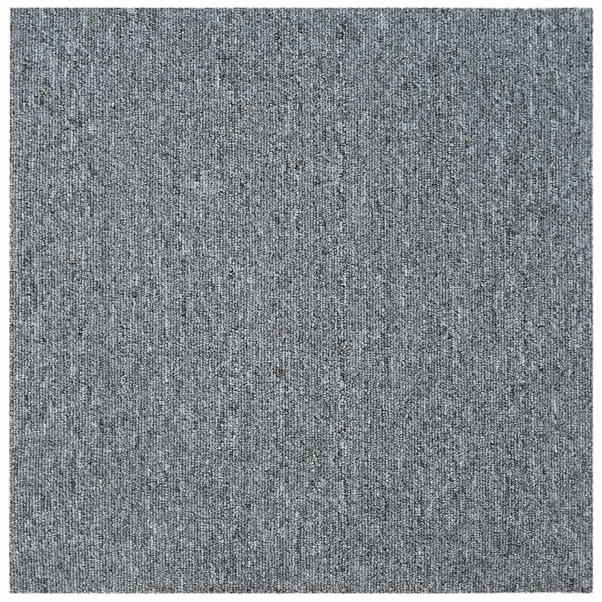 Matto laatta Vaaleanharmaa 50 x 50 cm 36 kpl