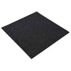 Matto laatta Tummanharmaa 50 x 50 cm 36 kpl PP ja Bitumi