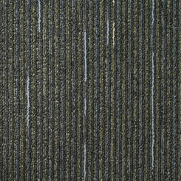 Matto laatta Raidallinen Vaaleanvihreä 50 x 50 cm 4 kpl