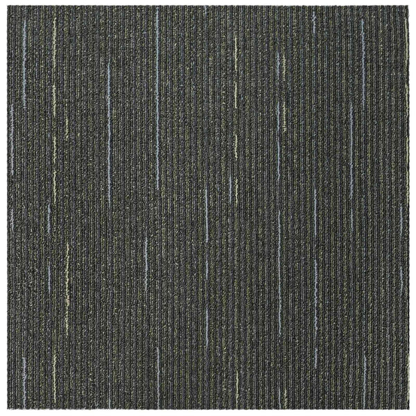 Matto laatta Raidallinen Vaaleanvihreä 50 x 50 cm 4 kpl