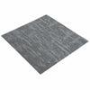 Matto laatta Betoninharmaa 50 x 50 cm 4 kpl PP ja Bitumi
