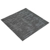 Matto laatta Hiiliruskea 50 x 50 cm 4 kpl PP ja Bitumi