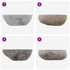 Pesuallas Ovaali Harmaa (32-37) x (27-30) x 12 cm Joenkivestä