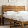 Luonnollinenreunainen sängynpääty ROSTOCK Luonnollinen 160 cm