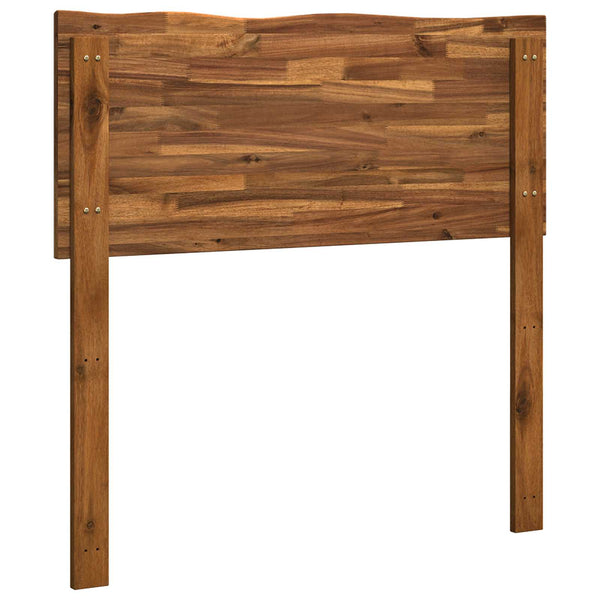 Luonnonreunainen sängynpääty ROSTOCK Luonnollinen 100 cm