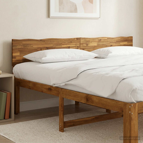 Luonnonreunainen sängynpääty ROSTOCK Luonnollinen 180 cm