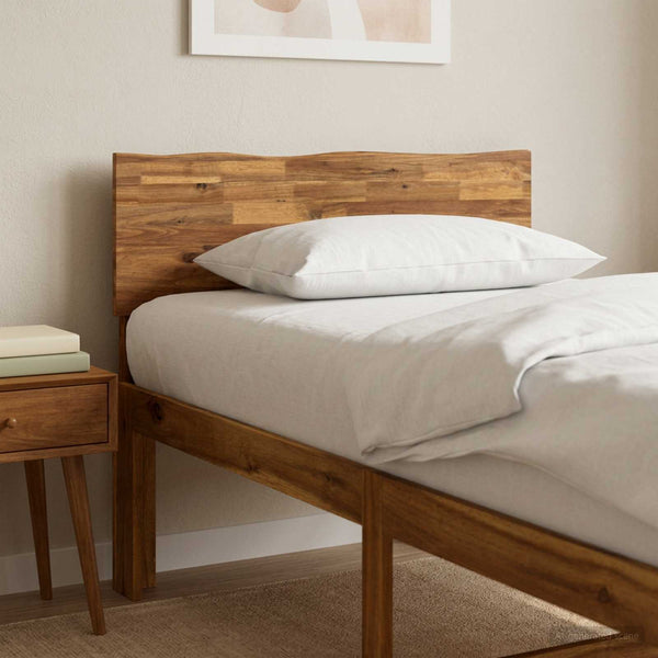 Luonnonreunainen sängynpääty ROSTOCK Luonnollinen 75 cm