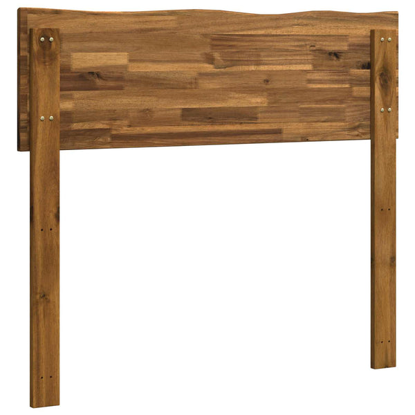 Luonnonreunainen sängynpääty ROSTOCK Luonnollinen 75 cm