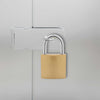 U-lukko avaimilla 100 pcs Messinki Rauta