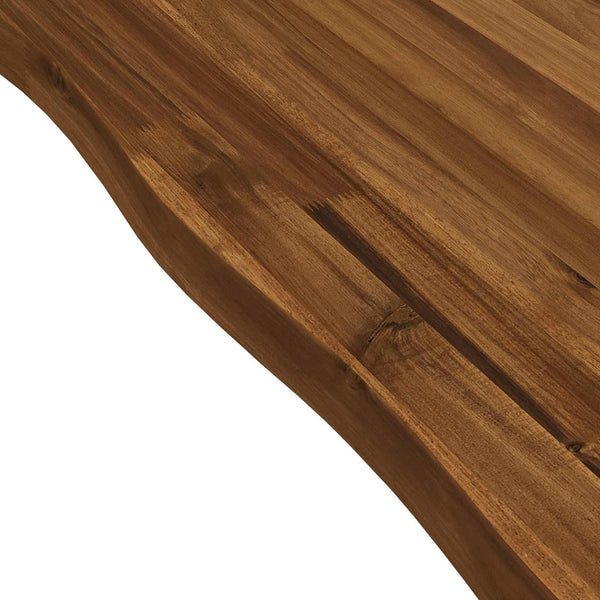 Elävä Reunakynttiläruokapöytä 160 x 70 x 75 cm Tiheä akasiapuu
