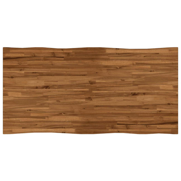 Elävä Reunakynttiläruokapöytä 140 x 90 x 75 cm Tiheä akasiapuu