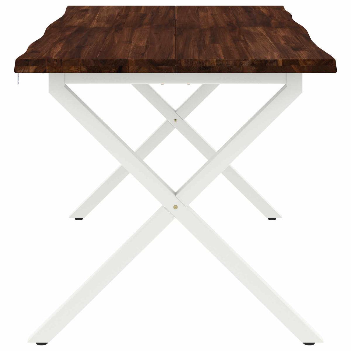 Elävä Reunakynttiläruokapöytä 140 x 70 x 75 cm Tiheä akasiapuu
