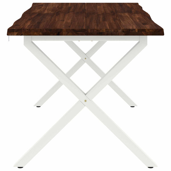 Elävä Reunakynttiläruokapöytä 160 x 70 x 75 cm Tiheä akasiapuu
