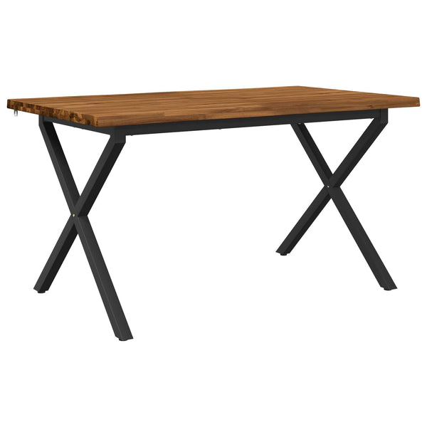 Elävä Reunakynttiläruokapöytä 160 x 70 x 75 cm Tiheä akasiapuu