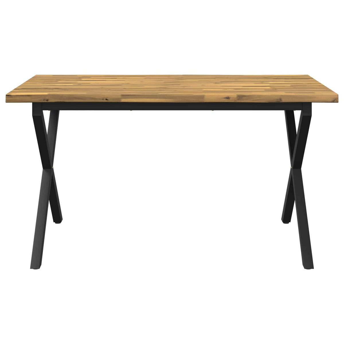 Elävä Reunakynttiläruokapöytä 160 x 70 x 75 cm Tiheä akasiapuu