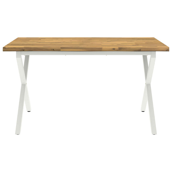 Elävä Reunakynttiläruokapöytä 160 x 70 x 75 cm Tiheä akasiapuu