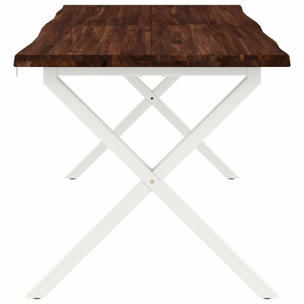 Elävä Reunakynttiläruokapöytä 140 x 90 x 75 cm Tiheä akasiapuu