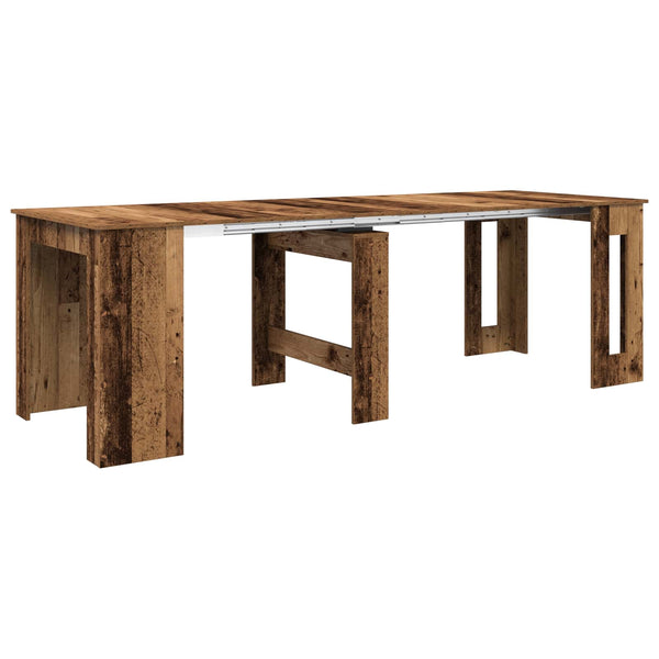 Ruokailupöytä 240 x 85 x 75 cm Tekninen puu Vanha puu