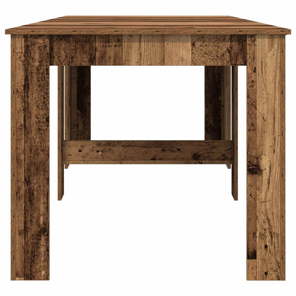 Ruokailupöytä 240 x 85 x 75 cm Tekninen puu Vanha puu