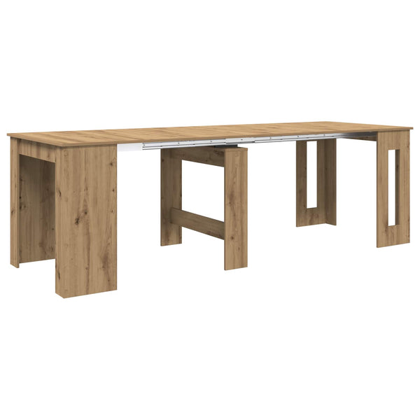 Ruokailupöytä 240 x 85 x 75 cm Tekninen puu Artisaanitammi