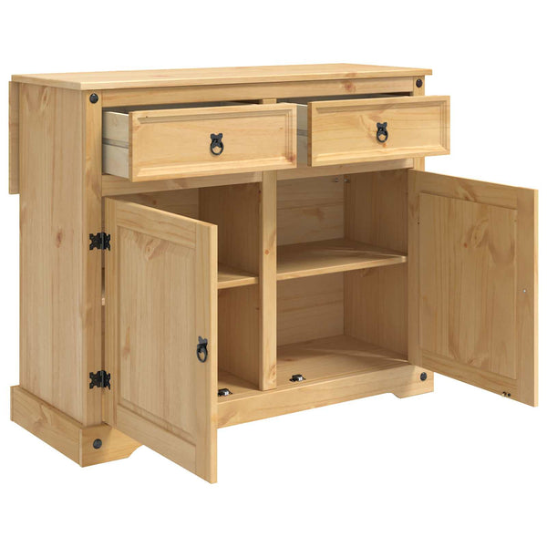 Keittiösaari Setti Hunajavaha 112 x 70 x 91,5 cm Massiivipine