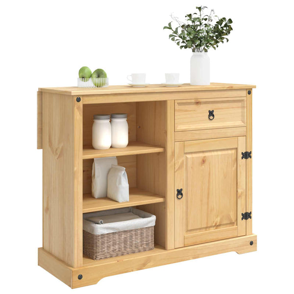Keittiösaari Setti Hunajavaha 112 x 70 x 91,5 cm Massiivipine