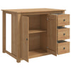 Keittiösaari Setti PANAMA Hunajavaha 112 x 77 x 90 cm
