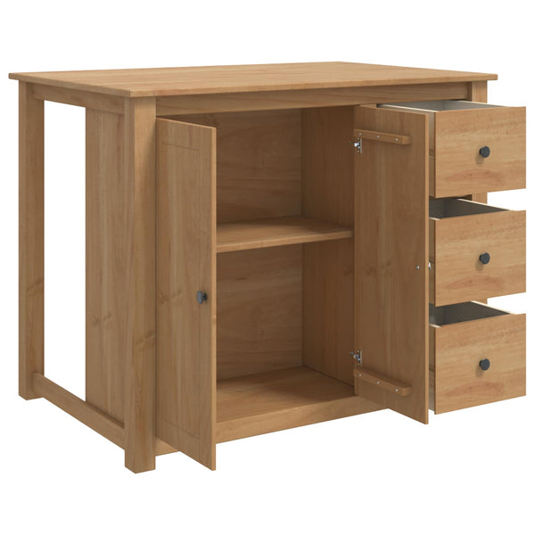 Keittiösaari Setti PANAMA Hunajavaha 112 x 77 x 90 cm