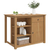 Keittiösaari Setti PANAMA Hunajavaha 112 x 77 x 90 cm