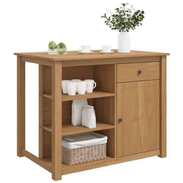 Keittiösaari Setti PANAMA Hunajavaha 112 x 77 x 90 cm