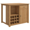 Keittiösaari Setti PANAMA Hunajavaha 112 x 77 x 90 cm