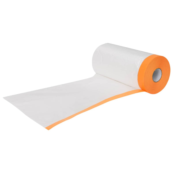 Pölysuojus liimateipillä 6 kpl Läpinäkyvä 140 x 3300 cm HDPE