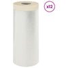Pölylakana liimalla 12 kpl Läpinäkyvä 110 x 3300 cm HDPE