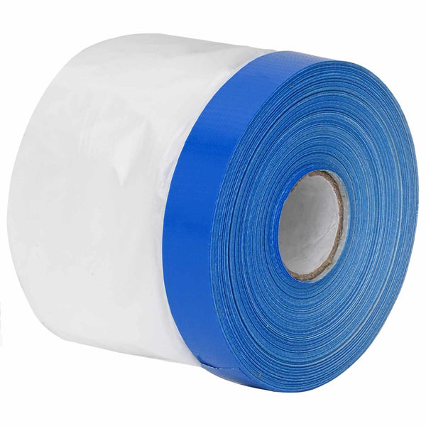 Liimattava suojakalvo 6 kpl Läpinäkyvä ja Sininen 55 x 2000 cm