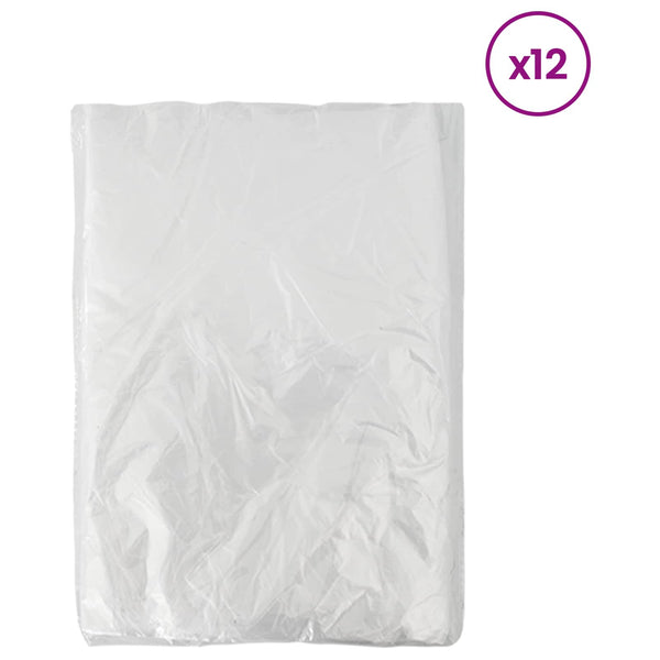 Pölyarkki 12 kpl Läpinäkyvä 400 x 500 cm HDPE