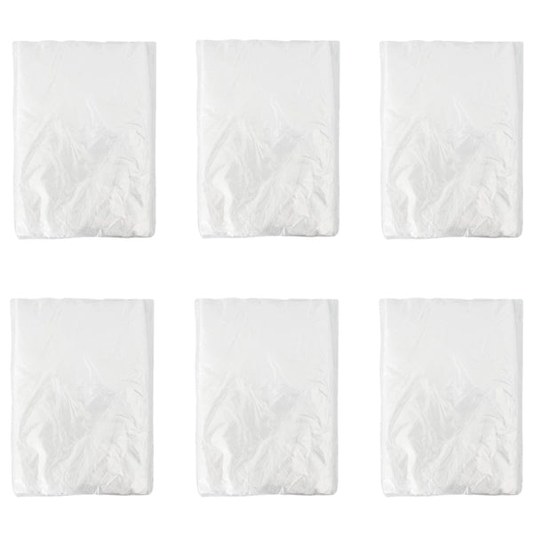 Pölyarkki 6 kpl Läpinäkyvä 400 x 500 cm HDPE