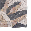 Mosaiikkilaattat Aurinkokuviolla Monivärinen 120 x 120 cm