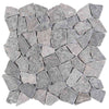 Mosaiikkilaatat Vaaleanharmaa 30 x 30 cm Marmori