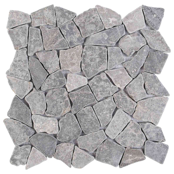 Mosaiikkilaatat Vaaleanharmaa 30 x 30 cm Marmori