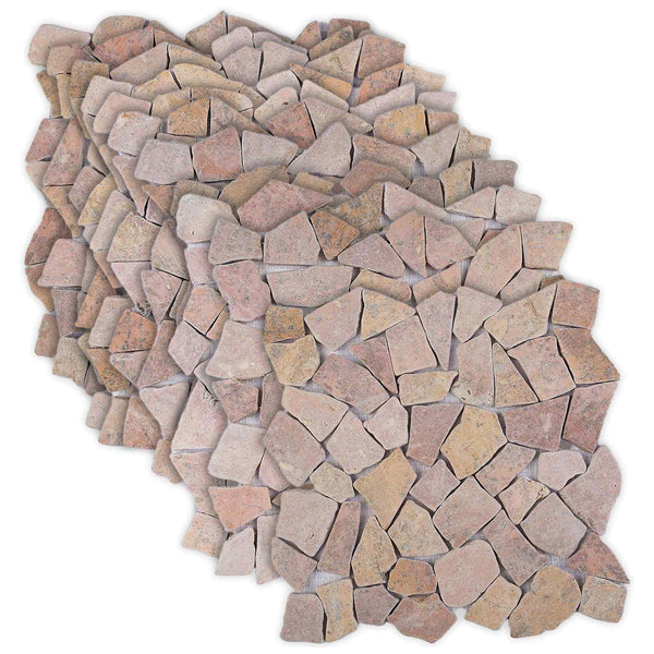 Mosaiikkilaatat Punainen 30 x 30 cm Marmori