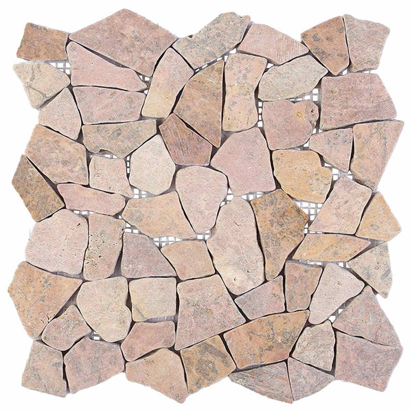 Mosaiikkilaatat Punainen 30 x 30 cm Marmori