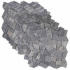 Mosaiikkilaatat Tummanharmaa 30 x 30 cm Marmori