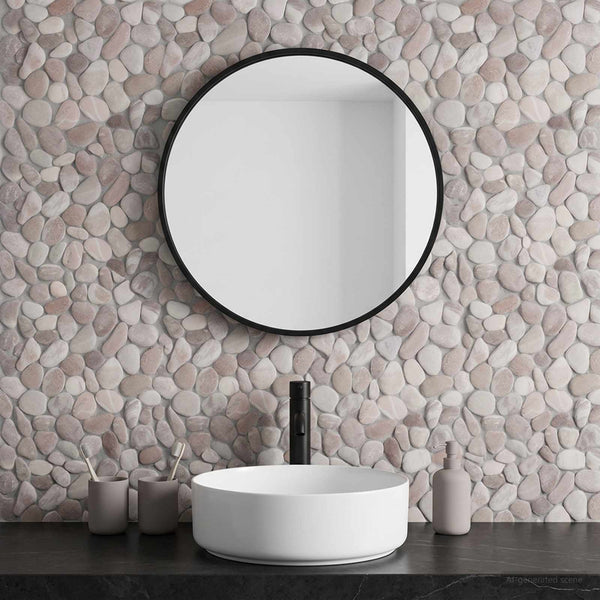 Sora-laatat Beige ja vaaleanpunainen 30 x 30 cm Jokisora