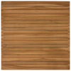 Pöytälevy 70 x 70 x 3,5 cm Neliö Tiikkipuu Luonnollinen