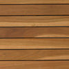 Pöytälevy 80 x 40 x 3,5 cm Suorakaide Tiikkipuu Luonnollinen