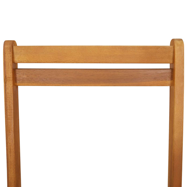 Kääntyvät Puutarhatuolit 6 pcs Luonnollinen 40 x 53 x 80 cm