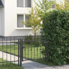 Aitausportti ASTEN 100 x 75 cm Metalli Musta Lukittava