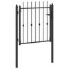 Aitausportti ASTEN 100 x 100 cm Metalli Musta Lukittava