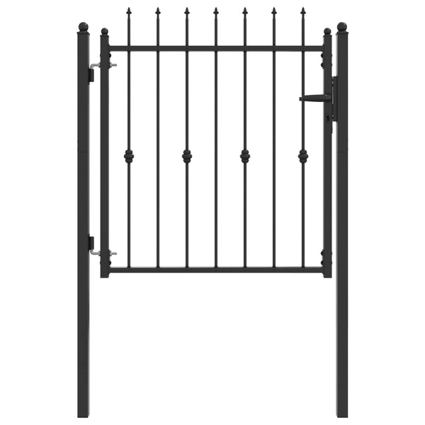 Aitausportti ASTEN 100 x 100 cm Metalli Musta Lukittava